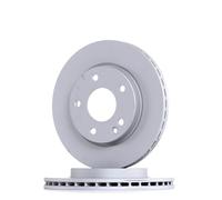 2x BOSCH Disco de freno Delantero adecuado para MERCEDES-BENZ Clase A (W168) 0