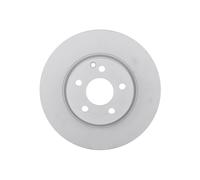 2x BOSCH Disco de freno Delantero adecuado para MERCEDES-BENZ CLS (C219) 312mm 0