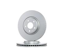 2x BOSCH Disco de freno Delantero para AUDI A4 B8 Avant (8K5) A4 B8 Sedán (8K2)