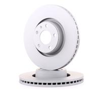 2x BOSCH Disco de freno Delantero para AUDI A6 C6 Avant (4F5) 320,8mm