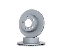 2x BOSCH Disco de freno Delantero para BMW 1 Hatchback (F20) 1 Hatchback (E81) 0