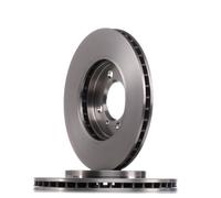 2x BOSCH Disco de freno Delantero para BMW 3 Sedán (E30) 3 Touring (E30) 260mm 0