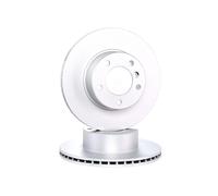 2x BOSCH Disco de freno Delantero para BMW 5 Sedán (E39) 5 Touring (E39) 296mm 0