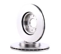 2x BOSCH Disco de freno Delantero para FIAT 500 (312) PANDA (169) 500 C (312) 0