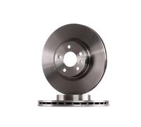 2x BOSCH Disco de freno Delantero para FIAT 500L (351, 352) 284mm 0 986 479 558