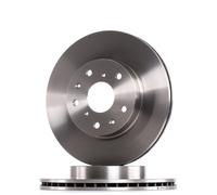 2x BOSCH Disco de freno Delantero para FIAT Sedici (FY) 280mm 0 986 479 403