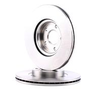 2x BOSCH Disco de freno Delantero para FORD FOCUS III Turnier C-MAX (DM2) KUGA I