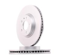 2x BOSCH Disco de freno Delantero para FORD Mondeo Mk5 Familiar (CF) 300mm 0 986