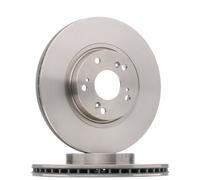 2x BOSCH Disco de freno Delantero para HONDA Accord VII Berlina (CL, CN) 300mm 0