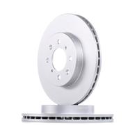 2x BOSCH Disco de freno Delantero para HONDA Jazz III Hatchback (GE, GG, GP, ZA)