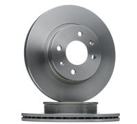 2x BOSCH Disco de freno Delantero para HYUNDAI GETZ (TB) 256mm 0 986 479 459