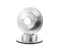 2x BOSCH Disco de freno Delantero para JEEP Grand Cherokee I (ZJ, ZG) 280mm 0