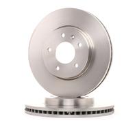 2x BOSCH Disco de freno Delantero para OPEL Antara A (L07) 296mm 0 986 479 267