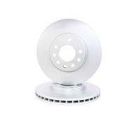 2x BOSCH Disco de freno Delantero para OPEL Astra H Caravan (A04) Zafira B (A05)