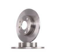 2x BOSCH Disco de freno Delantero para OPEL Corsa C Hatchback (X01) 240mm