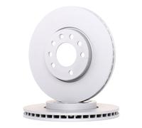 2x BOSCH Disco de freno Delantero para OPEL Vectra C Caravan (Z02) 284,9mm 0 986