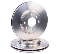 2x BOSCH Disco de freno Delantero para RENAULT Clio IV Grandtour (KH) 258mm