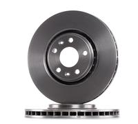 2x BOSCH Disco de freno Delantero para RENAULT Clio IV Hatchback (BH) 320mm