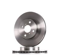 2x BOSCH Disco de freno Delantero para TOYOTA Yaris Hatchback (P13) 258mm 0 986