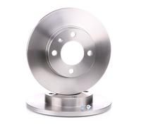 2x BOSCH Disco de freno Delantero para VW GOLF II (19E, 1G1) GOLF III (1H1) 0