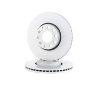 2x BOSCH Disco de freno Delantero para VW Passat B5 Variant (3B5) 288mm 0 986