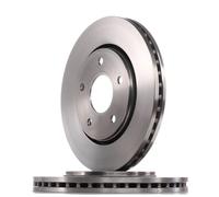 2x BOSCH Disco de freno Delantero para VW Routan Furgón para DODGE Journey MPV 0