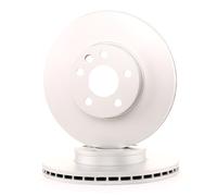 2x BOSCH Disco de freno Delantero para VW Transporter T4 Bus 300mm 0 986 479 037