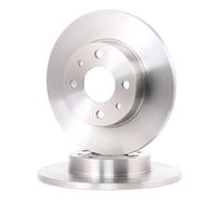 2x BOSCH Disco de freno para FORD KA (RU8) para FIAT 500 (312) PANDA (169) 240mm