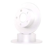 2x BOSCH Disco de freno Trasero Ø244,9mm Altura: 63,9mm Espesor: 10mm Corona de Agujeros - Ø: 112mm macizo 0 986 479 B22 Compatible con VW Passat B5 GP Variant 3BG, 3B6 Passat B5 GP Sedán 3BG, 3B3