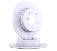 2x BOSCH Disco de freno Trasero Ø277,8mm Altura: 55,5mm Espesor: 9mm Corona de Agujeros - Ø: 112mm macizo 0 986 478 325 Compatible con MERCEDES-BENZ Clase C Sedán W204 W124 Sedán W124 SLK R170