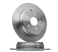 2x BOSCH Disco de freno Trasero Ø304,5mm Altura: 60,7mm Espesor: 9mm Corona de Agujeros - Ø: 114,3mm macizo 0 986 479 449