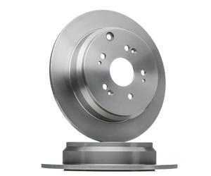 2x BOSCH Disco de freno Trasero Ø304,5mm Altura: 60,7mm Espesor: 9mm Corona de Agujeros - Ø: 114,3mm macizo 0 986 479 449 Compatible con HONDA CR-V IV RM CR-V III RE CR-V II RD CR-V V RW, RT