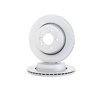2x BOSCH Disco de freno Trasero Ø320mm Altura: 63mm Espesor: 20mm Corona de Agujeros - Ø: 120mm ventilado ventilación interna 0 986 479 056 Compatible con BMW 5 Sedán E60 5 Touring E61 6 Coupé E63