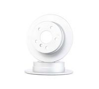 2x BOSCH Disco de freno Trasero adecuado para MERCEDES-BENZ Clase A (W169) 258mm