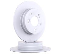 2x BOSCH Disco de freno Trasero adecuado para MERCEDES-BENZ Clase C Sedán (W204)