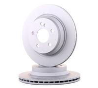 2x BOSCH Disco de freno Trasero adecuado para MERCEDES-BENZ Clase E T-modell