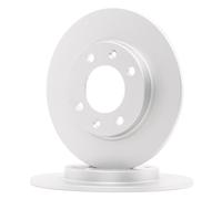 2x BOSCH Disco de freno Trasero adecuado para PEUGEOT 206 Fastback (2A/C) 247mm