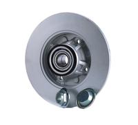 2x BOSCH Disco de freno Trasero adecuado para PEUGEOT 308 SW I (4E, 4H) 249mm 0