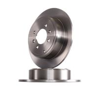 2x BOSCH Disco de freno Trasero adecuado para PEUGEOT 406 (8B) 406 Break (8E/F)