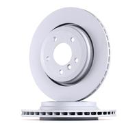 2x BOSCH Disco de freno Trasero para BMW 3 Sedán (E46) 320mm 0 986 478 975