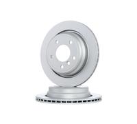 2x BOSCH Disco de freno Trasero para BMW 5 Sedán (E39) 5 Touring (E39) 298mm 0