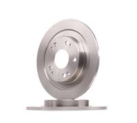 2x BOSCH Disco de freno Trasero para HONDA CIVIC IX (FK) CIVIC IX Tourer (FK) 0