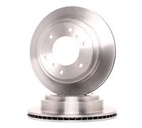 2x BOSCH Disco de freno Trasero para MITSUBISHI PAJERO II (V3W, V2W, V4W) 300mm