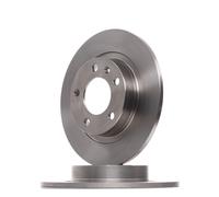 2x BOSCH Disco de freno Trasero para OPEL Corsa D Hatchback (S07) Adam (M13) 0