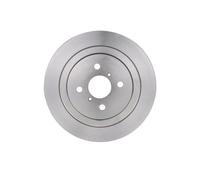 2x BOSCH Disco de freno Trasero para TOYOTA Yaris Hatchback (P13) 278mm