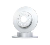 2x BOSCH Disco de freno Trasero para VW GOLF VI (5K1) TOURAN (1T1, 1T2) 256mm 0