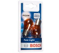 2X Bosch PY21W Bombilla Naranja Halogen BAU15S Blinker Para BMW Audi VW