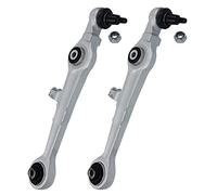 2x Brazo de suspensión eje delantero anterior inferior derecho+izquierdo+ 2x Tuercas de seguridad A4 8D B5 +A6 4B C5 +A8 4D, SUPERB 3U, PASSAT 3B 3BG 3B2 3B5 3B3 3B6