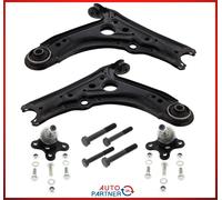2x Brazo + Junta Esférica Delantera para VW Polo 6N2 + Lupo 6X1 + Seat Arosa 6H
