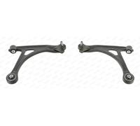 2x Brazos de suspensión MOOG Parte delantera I+D para AUDI, VW A3 8L, A3 8P, A3